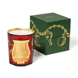 TRUDON 聖誕金與寶石紅-木香與香料蠟燭800g