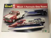 Mach 1 Formula One Team Race Boat Chevy Pickup Revell 1:25 Model Kit # 7240