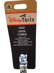 Disney Parks 101 Dalmations 6 Foot Dog Leash Lead Size Small Up To 20 pounds NEW