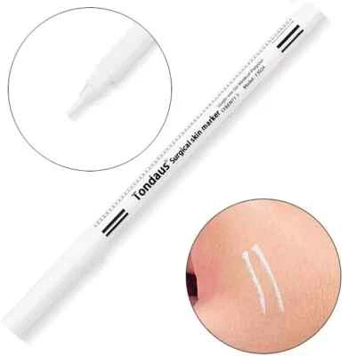 WHITE SKIN MARKER PEN MICROBLADING SURGICAL PIERCING PERMANENT MAKEUP OUTLINER