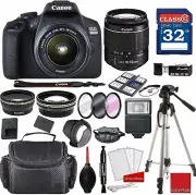 Canon EOS 2000D Rebel T7 Kit with EF-S 18-55mm f/3.5-5.6 III Lens +...