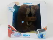 Disney Store Pixar Finding Dory Otters Interactive Kissing Cuddle Plush Set