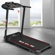 [Black Lord] Foldable Treadmill Running Machine, Fitness Equipment Walking Pad 2.5 HP Electric Exercise Walking Jogging Hiking Workout Cardio Aerobic Home Gym Office Commercial (Onyx SLM3)