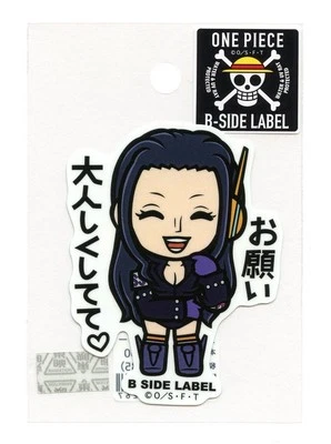 ONE PIECE Nico Robin Sticker Vol.7 B-Side Label Japan Exclusive Waterproof UV