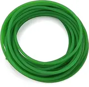 Polyurethane Belt, High Performance Round Belting Green Rough Appearance PU Polyurethane Round Belt for Drive Transmission(8mm*5m)
