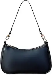 [MR] Shoulder Bag for Women Clutch Purses PU Leather Shoulder Purse with 2 Removable Straps Hobo Crossbody Bags Small Tote Bag