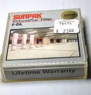 Genuine 52mm FL-D Glass Lens Filter 52 mm Fluorescent FLD FL-Day Sunpak