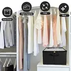 Shoe Storage Box with Divider Dustproof Shoe Storage Bins with Clear Lid qitdW