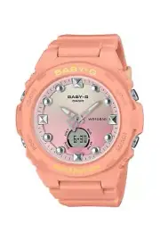 CASIO BABY-G BGA-320-4A1JF Pink Color World Time Analog Digital Women Watch New