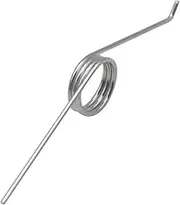 V-Spring,Torsion Spring,10pcs Garbage Can Adjustable 3 Coils Stainless Steel 304 Torsion Spring Wire Diameter 0.7mm Outer Diameter 8mm