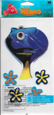 EK SUCCESS Disney Finding Nemo Dory Dimensional Stickers