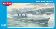 350-032 Mikro-Mir British submarine K-15 1/350 Kit