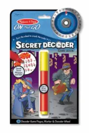 Melissa & Doug - On The Go - Secret Decoder - Game Book MND5248