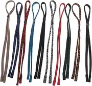 [VALICLUD] 10Pcs Adjustable Straps Durable Eyeglass Cords Fashionable Mixed Color Eye String Strap for Men Women for and Sunglasses