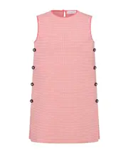 Dioriviera Short Straight Dress FR38 White/Candy Pink