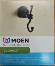 Moen Caldwell Mediterranean Bronze Y3103BRB Double Robe Hook