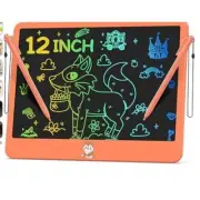 LCD Writing Tablet 12 Inch, Learning Drawing Pad Erasable Doodle Board