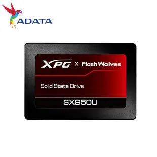 ADATA威剛 XPG SX950U 2.5吋 SSD 固態硬碟 480GB 閃電狼聯名款 蝦皮直送