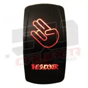 Rocker Switch On/Off Shocker Red fits Car Truck Boat Jeep Off Road Rally UTV ATV