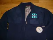 NWT Orvis Full Zip Lined Foul-weather Sweater Jacket L MARMON-HOLDINGS-LOGO