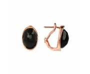 Bronzallure Felicia Black Onyx Earrings