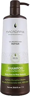 Macadamia Wightless Repair Shampoo for Unisex 33.8 oz Shampoo, 1 L