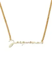 [Jacquemus] logo pendant necklace