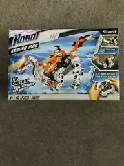 Robot Dragon Mac I/R With Sounds RARE 2013, 26 Pieces Build Kit, Silverlit, NEW