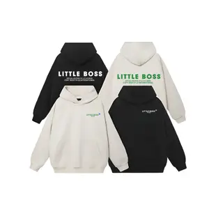 連帽衫 BOXY Little Boss P018 本地品牌棉氈 350GSM