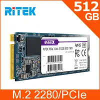 在飛比找PChome24h購物優惠-RITEK錸德 T801 512GB M2 2280/PCI