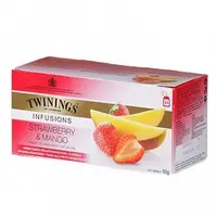 在飛比找蝦皮購物優惠-TWININGS  唐寧  草莓芒果茶(2g*25)