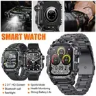 2.01'' Smart Watch for Men's Waterproof Bluetooth Smartwatch