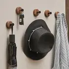 Solid Wood Wood Wall Hook Coat Peg Wall Coat Rack Wooden Hook Towel