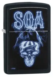 Zippo Sons of Anarchy Black Matte 29317
