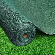 Instahut Shade Cloth 3.66 x 20m Sunshade Sail Shadecloth Sun Block Outdoor Marquee Canopy Shelter Cover for Beach Pool Car Patio Backyard Lawn Garden Carport Fence Greenhouse, Green 70% UV Blockage