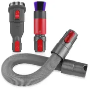 Hose Extension + Scratch-Free Dust Brush + Combination Brush Accessory for V7 V10 V11 V15 Vacuum Cleaner Parts