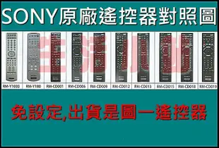 新力SONY液晶電視遙控器適用 RM-CD005 RM-CD006 RM-CD008  RM-CD009