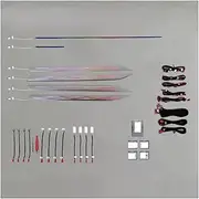 Mold Streamer Decorative Plate Magic Atmosphere Lamp Compatible with GWM Haval DARGO 2021-2022 Interior Light Atmosphere Lamp(Multicolorred)