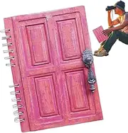 Setauoo Vintage Notebook | Multifunctional Academic Diary | Task Management Journal for Students Teachers School, Retro Door Schedule Planner