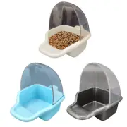 Hanging Bird Feeders for Cage Large Capacity Plastic Container No Mess
