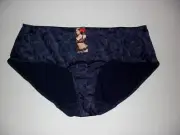 BERLEI: Size: 20. Curves - Life & Shape - Modern Navy-Blue Hipster Style Brief