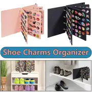 Shoe Charms Organizer Display Holder Sandals Croc Charm Portable Shoe Decor