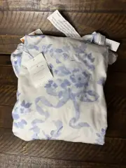 Pottery Barn Teen Love Shack Fancy Garden Damask Bean Bag Slipcover Blue New