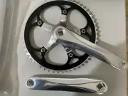 Bicycle Alloy Crank ChainWheel Set 52T x 175mm Single Speed Track Fixie Bikes