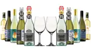 Winter Delight Premium White Mix - 10 Bottles 2 Free Glasses