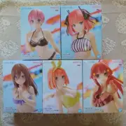 The Quintessential Quintuplets Celestial vivi Figure Set of 5 New Japan