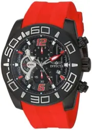 Invicta 22810 Men's Pro Diver Quartz Stainless Steel and Silicone Casual Watch