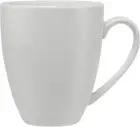 Maxwell & Williams White Basics Coupe Mug, 390ml Capacity (Set of 4)