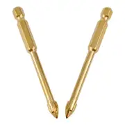 10*6mm Drill Bits Spear Head-Hex Shank For Titanium Ceramic Tile Marble Glass
