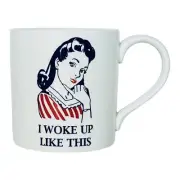 Royal Stafford I WOKE UP LIKE THIS Retro Heart Of Potteries Mug NEW
